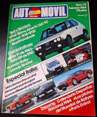 Lote de revistas Automovil año 1983 - Completo