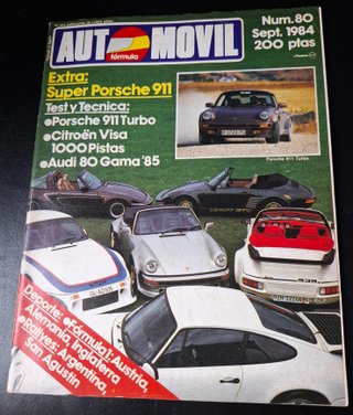 Lote de revistas Automovil año 1983 - Completo