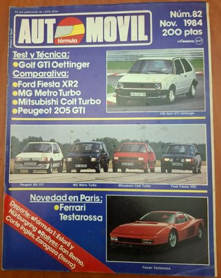 Lote de revistas Automovil año 1983 - Completo