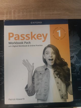 Libros de inglés passkey: wordbook y student book