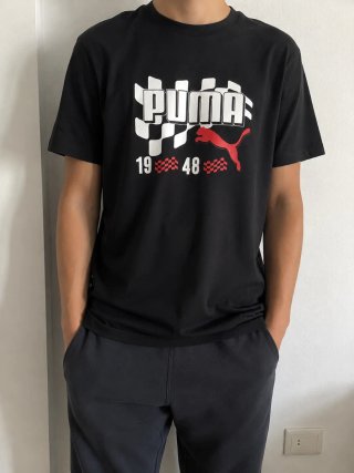 Camiseta Puma Moto Flag Negra Talla XL