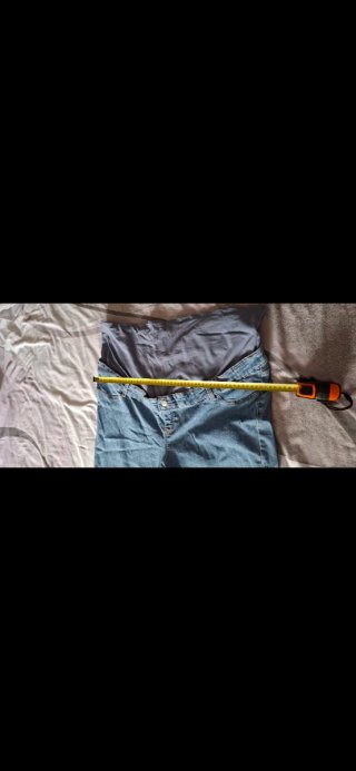 Pantalón premamá Kiabi Skinny Azul Talla S