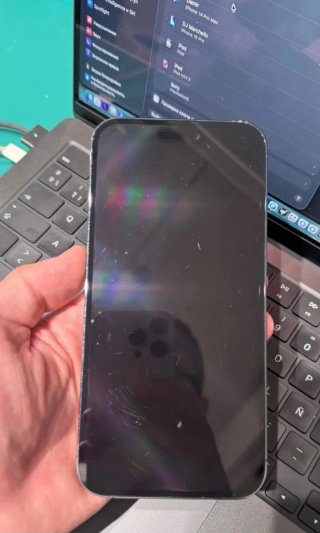 iPhone 14 Pro Max Morado/Plateado