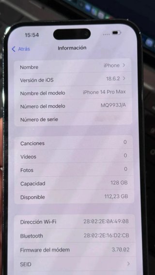 iPhone 14 Pro Max Morado/Plateado