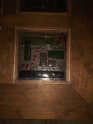 Mesa de centro con detalles de cristal