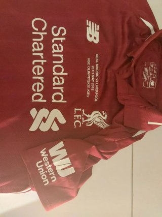 Camiseta niño Liverpool 17/18 Final Champions