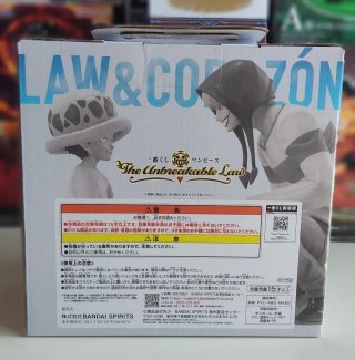 Figura One Piece Ichiban Kuji Law & Corazon