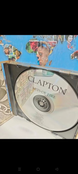 CD Eric Clapton Hits of Fire