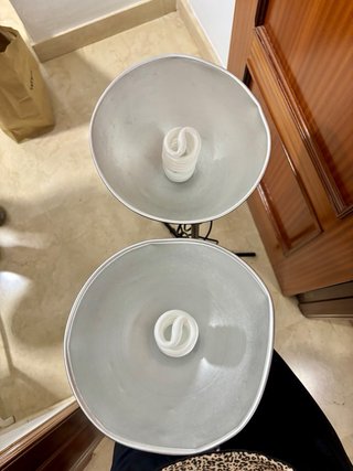2 Focos Luz Continua Fotografía