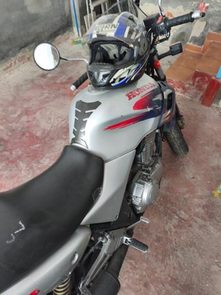 Honda CB500 Plata y Azul