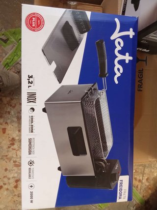 Freidora Jata 3,2L INOX 2000W