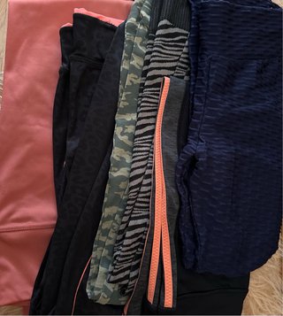 Lote 6 Mallas Deportivas Talla S/M