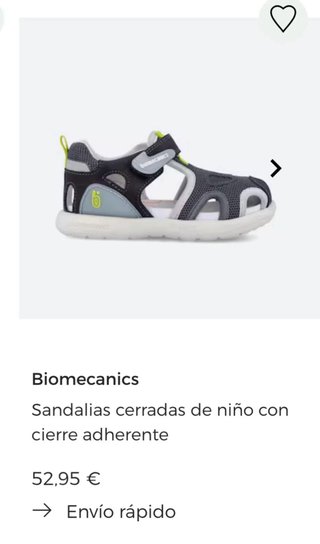 Sandalias Biomecanics niño talla 34
