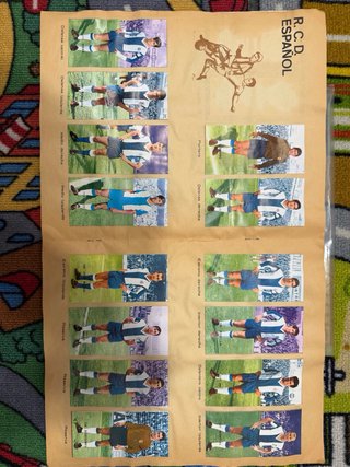 Album Fútbol 1969 ruiz romero