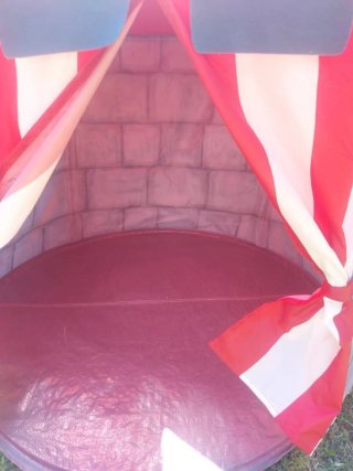 Carpa infantil castillo medieval