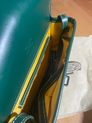 Riñonera Goyard Verde