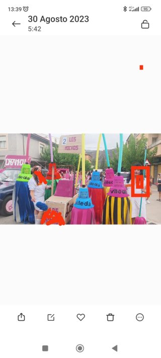 Disfraz Fregona 4 adultos, 2 niño 14 y 8 años,