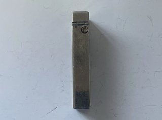 Mechero Zenith 222 Vintage Guilloché Plateado