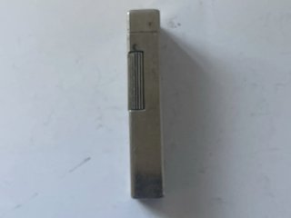 Mechero Zenith 222 Vintage Guilloché Plateado