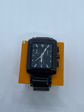 Reloj ASOS Negro Rectangular Cuarzo