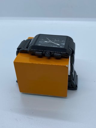 Reloj ASOS Negro Rectangular Cuarzo