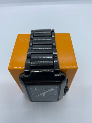 Reloj ASOS Negro Rectangular Cuarzo