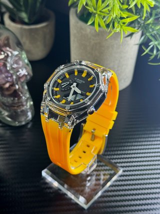 Reloj Casio G-Shock Transparente Turquesa