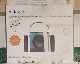 Altavoz Bluetooth Karaoke Sakkyo