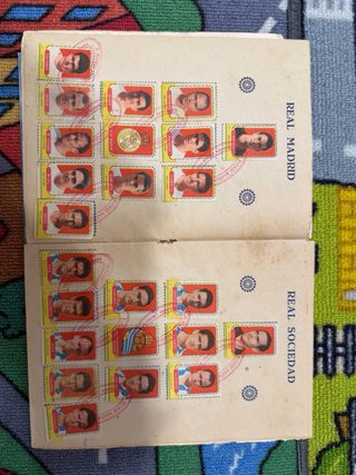 Álbum liga 1935 cabeza Roja