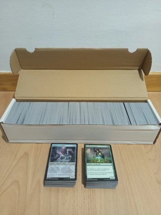 Lotto di 1200 carte Magic The Gathering