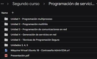Temario DAM 2o Curso Informática