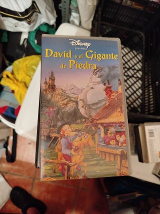 VHS Disney David e il Gigante di Pietra