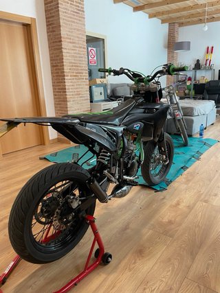 Sherco SM-RS Supermotard Negra y Verde