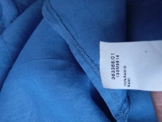 Conjunto lino azul