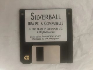 PRIMERA EDICIÓN juego de PC Silverball team17 disk