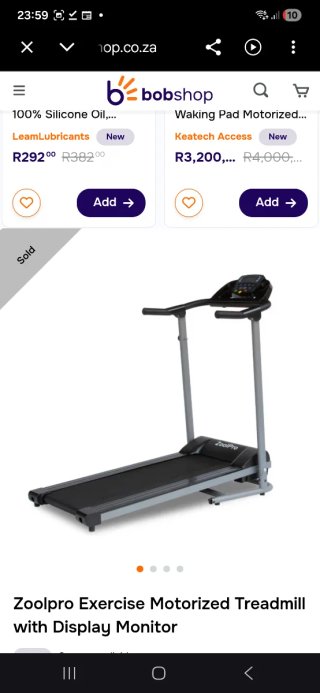 Cinta de correr en perfecto estado