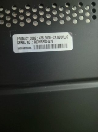TV LED LG 47SL9000