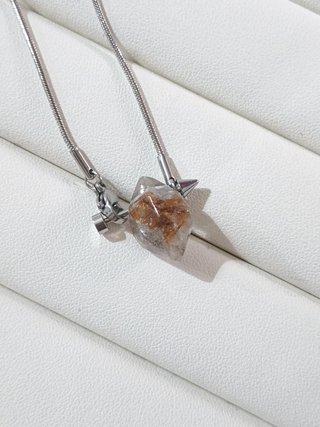 Colgante Diamante Herkimer Natural