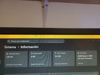 PC Gaming Ryzen 5 2600 + RX 580 8GB | 16GB | SSD