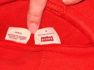 Sudadera Levi's Roja