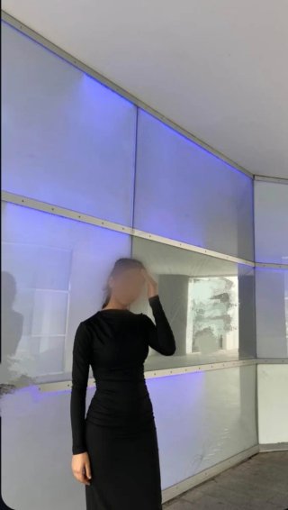 Vestido negro elegante