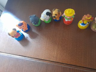 Giochi in plastica 7 animaletti e 3 nani