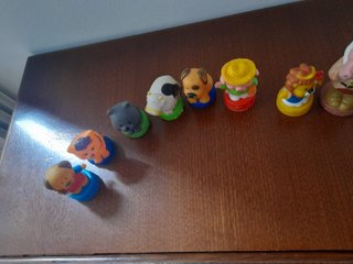 Giochi in plastica 7 animaletti e 3 nani