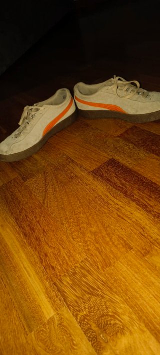 Scarpe Puma Beige/Marrone
