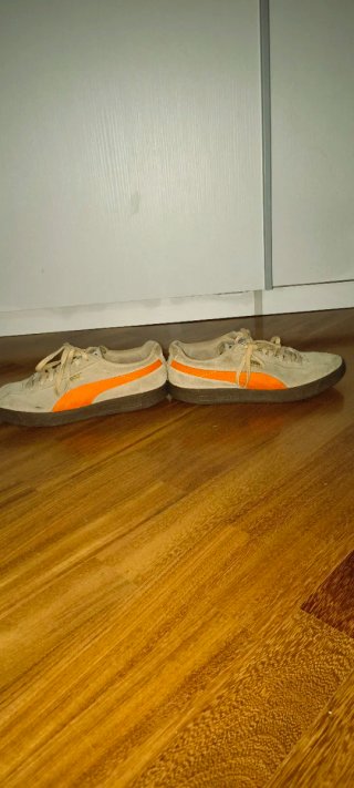 Scarpe Puma Beige/Marrone