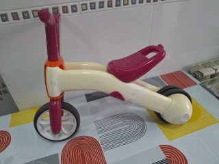 Bicicleta 2 en 1 y 3 ruedas para niños