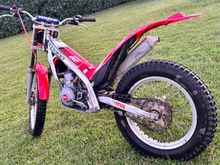 Moto Trial Gas Gas Roja/Plata