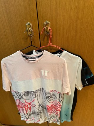 3 Camisetas 11 Degrees Talla S