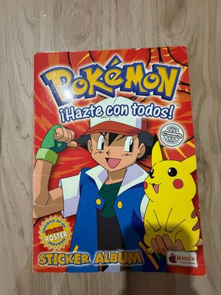 Álbum de Cromos Pokémon ¡Hazte con todos!