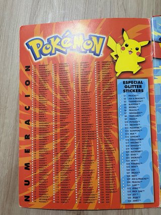 Álbum de Cromos Pokémon ¡Hazte con todos!